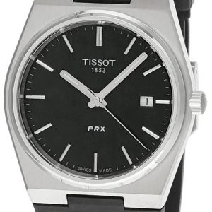 Tissot Herrklocka T137.410.17.051.00 PRX Svart/Gummi ⌀40 mm