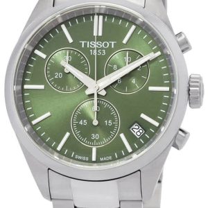 Tissot Herrklocka T150.417.11.091.00 Pr 100 Grön/Stål Ø40 mm