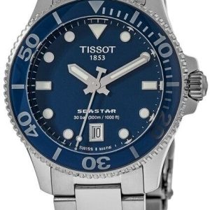 Tissot T120.210.11.041.00 Seastar Blå/Stål ⌀36 mm