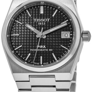 Tissot T137.207.11.051.00 PRX Svart/Stål ⌀35 mm