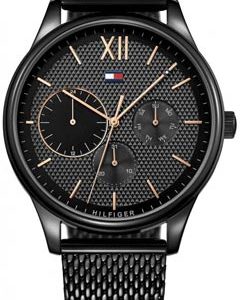 Tommy Hilfiger Herrklocka 1669936 Classic Svart/Stål Ø44 mm