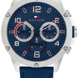 Tommy Hilfiger Herrklocka 1683487 Classic Blå/Gummi Ø46 mm