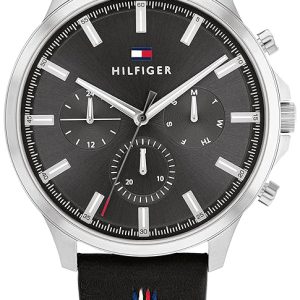 Tommy Hilfiger Herrklocka 1710495 Ryder Grå/Läder Ø44 mm