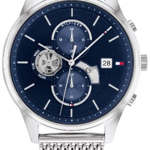 Tommy Hilfiger Herrklocka 1710504 Weston Blå/Stål Ø44 mm