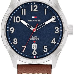 Tommy Hilfiger Herrklocka 1710559 Forrest Blå/Läder Ø44 mm