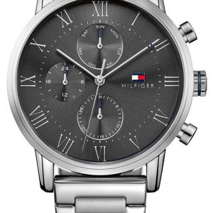 Tommy Hilfiger Herrklocka 1791397 Svart/Stål ⌀44 mm