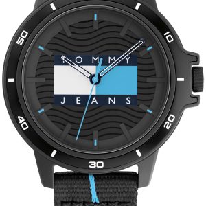 Tommy Hilfiger Herrklocka 1791999 Classic Svart/Textil Ø42 mm