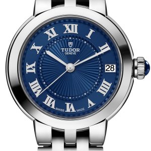 Tudor Damklocka M35800-0009 Clair De Rose Blå/Stål Ø34 mm