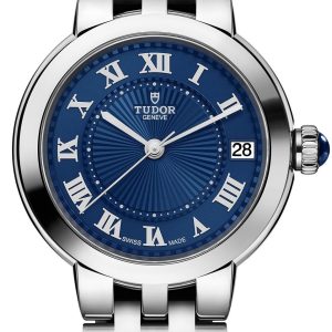 Tudor Damklocka M35800-0009 Clair De Rose Blå/Stål Ø34 mm