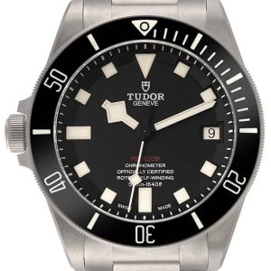 Tudor Herrklocka M25610TNL-0001 Pelagos Svart/Titan Ø42 mm