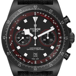 Tudor Herrklocka M25827KN-0001 Pelagos FXD Chrono Svart/Textil Ø43 mm