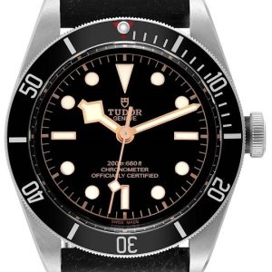 Tudor Herrklocka M79230N-0008 Black Bay Svart/Läder Ø41 mm
