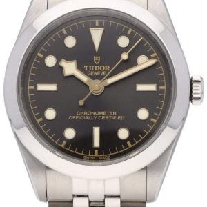 Tudor Herrklocka M79660-0001 Black Bay 39 Svart/Stål Ø39 mm