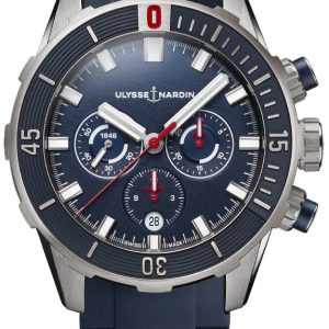 Ulysse Nardin Herrklocka 1503-170-3-93 Diver Blå/Titan Ø44 mm