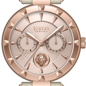 Versus by Versace Damklocka VSPOS2521 Sertie N Guldtonad/Läder ⌀36