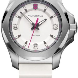 Victorinox Damklocka 241921 I.N.O.X. Vit/Gummi ⌀37 mm