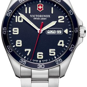 Victorinox Herrklocka 241851 Blå/Stål ⌀42 mm