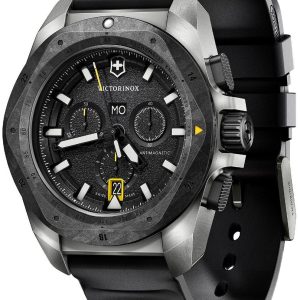 Victorinox Herrklocka 242011 I.N.O.X. Svart/Gummi Ø43 mm