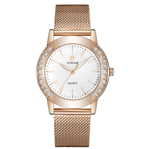 WWOOR Cantana Rose Gold White