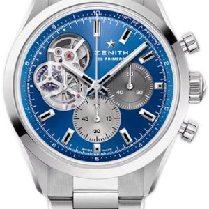 Zenith 03.3300.3604-51.M3300 El Primero Blå/Stål Ø39.5 mm