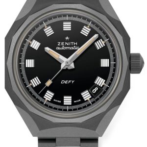 Zenith Herrklocka 97.A3642.670-21.M3642 Defy Revival Svart/Titan ⌀37