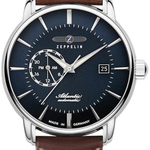 Zeppelin Herrklocka 84703 Atlantic Blå/Läder ⌀41 mm