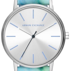 Armani Exchange Damklocka AX5597 Lola Silverfärgad/Läder Ø36 mm