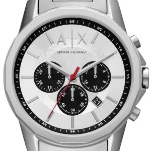 Armani Exchange Herrklocka AX1742 Banks Silverfärgad/Stål Ø44 mm