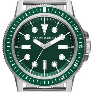 Armani Exchange Herrklocka AX1860 Leonardo Grön/Stål Ø42 mm