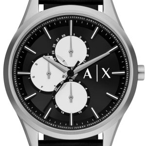 Armani Exchange Herrklocka AX1872 Dante Svart/Läder Ø42 mm