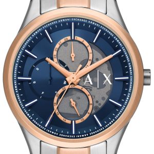 Armani Exchange Herrklocka AX1874 Dante Blå/Roséguldstonat stål