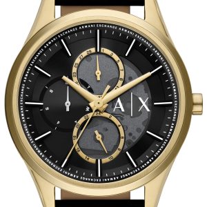 Armani Exchange Herrklocka AX1876 Dante Svart/Läder Ø42 mm