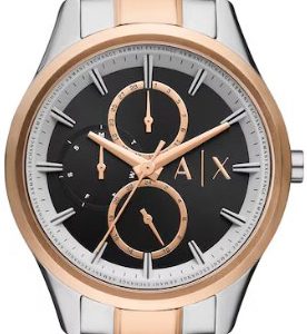 Armani Exchange Herrklocka AX1882 Dante Svart/Roséguldstonat stål