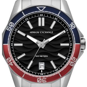 Armani Exchange Herrklocka AX1955 Spencer Svart/Stål Ø44 mm