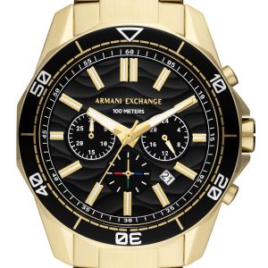 Armani Exchange Herrklocka AX1958 Spencer Svart/Stål Ø44 mm