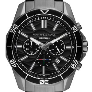 Armani Exchange Herrklocka AX1959 Spencer Svart/Stål Ø44 mm