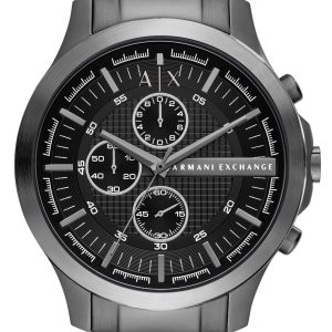 Armani Exchange Herrklocka AX2454 Hampton Svart/Stål Ø46 mm