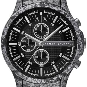 Armani Exchange Herrklocka AX2462 Hampton Svart/Stål Ø46 mm