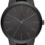 armani exchange herrklocka ax2701 cayde svart/stål ø42 mm