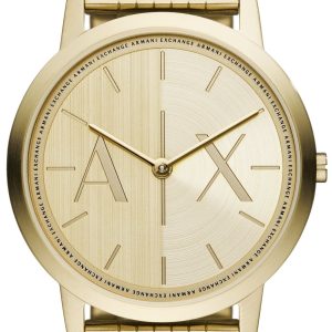 Armani Exchange Herrklocka AX2871 Dale Guldtonad/Guldtonat stål Ø40