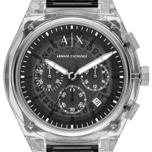Armani Exchange Herrklocka AX4167 Raphael Grå/Gummi Ø44 mm