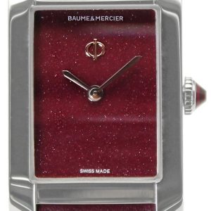 Baume & Mercier Damklocka M0A10673 Hampton Röd/Läder