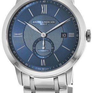 Baume & Mercier Herrklocka M0A10481 Classima Blå/Stål Ø42 mm