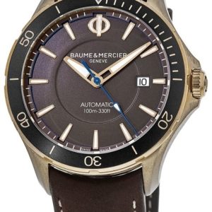 Baume & Mercier Herrklocka M0A10501 Clifton Brun/Läder Ø39 mm