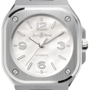 Bell & Ross BR05A-S-MP-ST/SST BR 05 Vit/Stål Ø36 mm