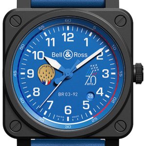 Bell & Ross Herrklocka BR0392-PAF7-CE/SCA BR 03 Patrouille De