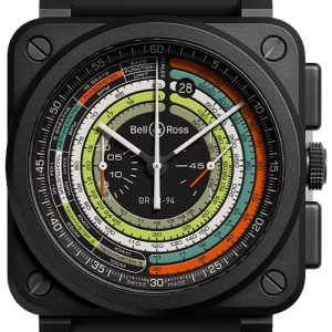 Bell & Ross Herrklocka BR0394-SW-CE/SRB BR 03-94 Multimeter