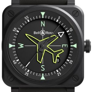 Bell & Ross Herrklocka BR03A-CPS-CE/SRB BR 03 Gyrocompass