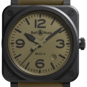 Bell & Ross Herrklocka BR03A-MIL-CE/SRB BR 03 Military