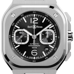 Bell & Ross Herrklocka BR05C-BLC-ST/SST BR 05 Chrono Svart/Stål